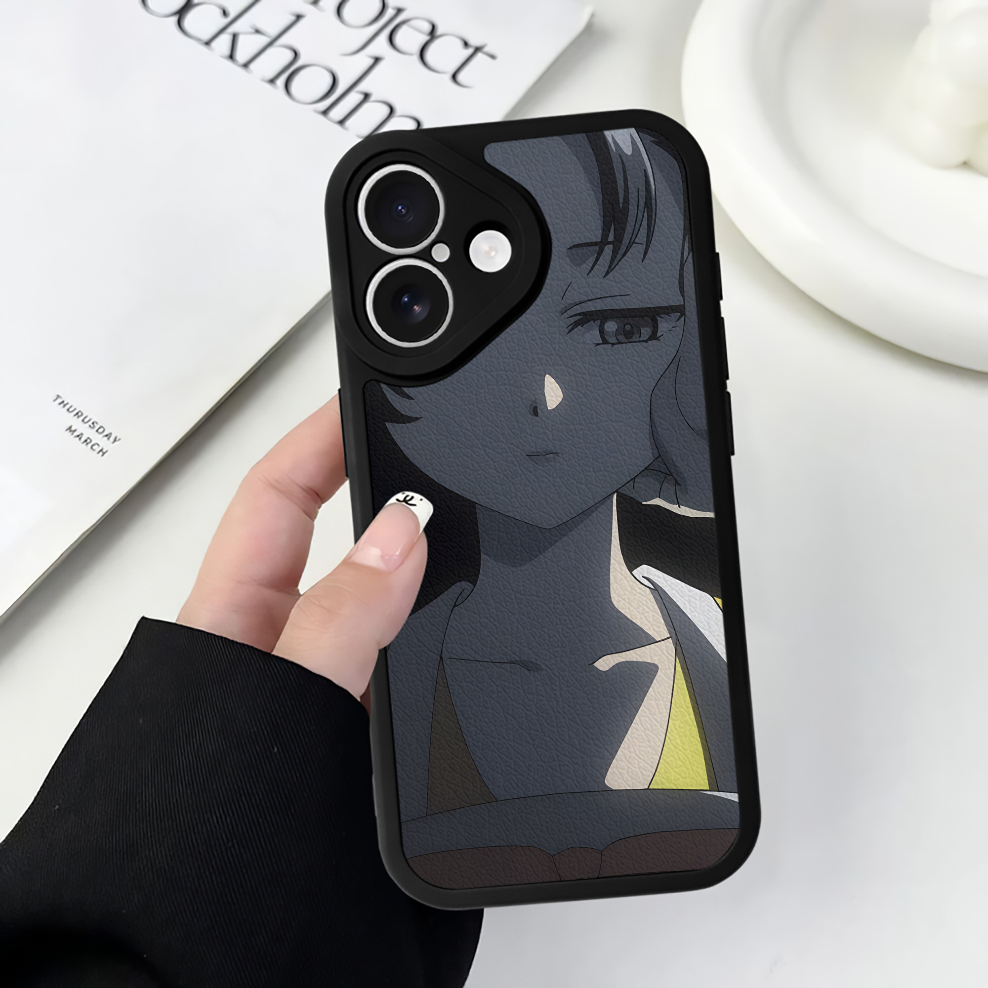 薬屋のひとりごと The Apothecary Diaries 【iPhone 16シリーズ対応】シリコンスマホケース（レザー調） 材質：シリコン